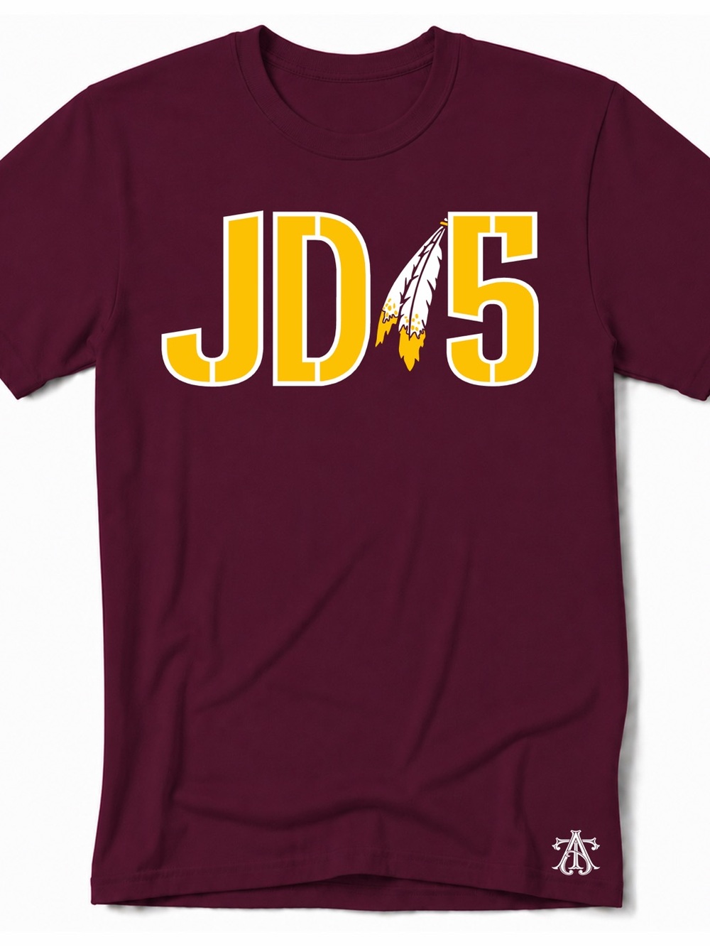 JD5, Jayden Daniels Washington Commanders Football T-Shirt - Adult & Kids sizes